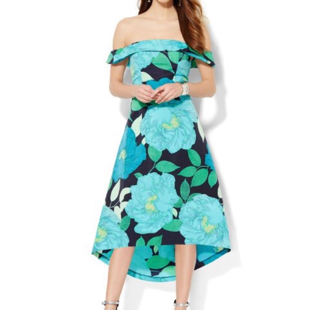 NY&C Fit and Flare Floral Dress